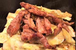 せせりとキャベツ